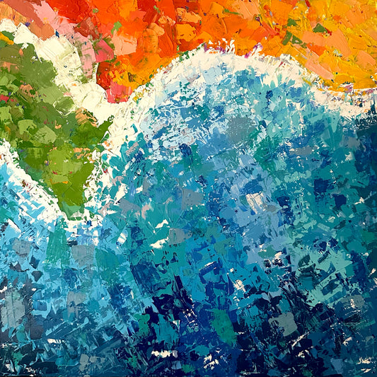 Skinny Dipping( 76 x 76)